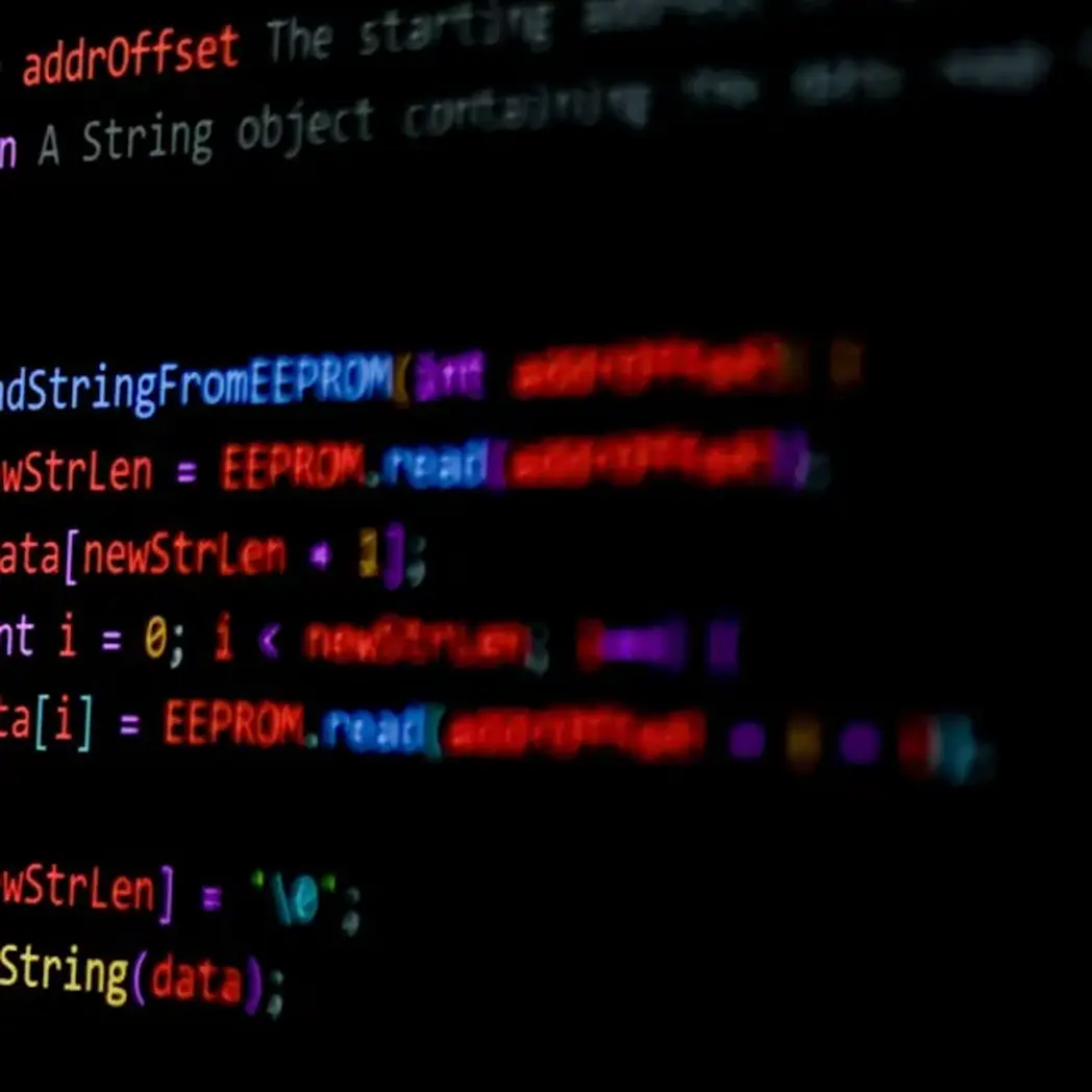 Low-level code view representing backend protocol handling, parser logic, and integration reliability.